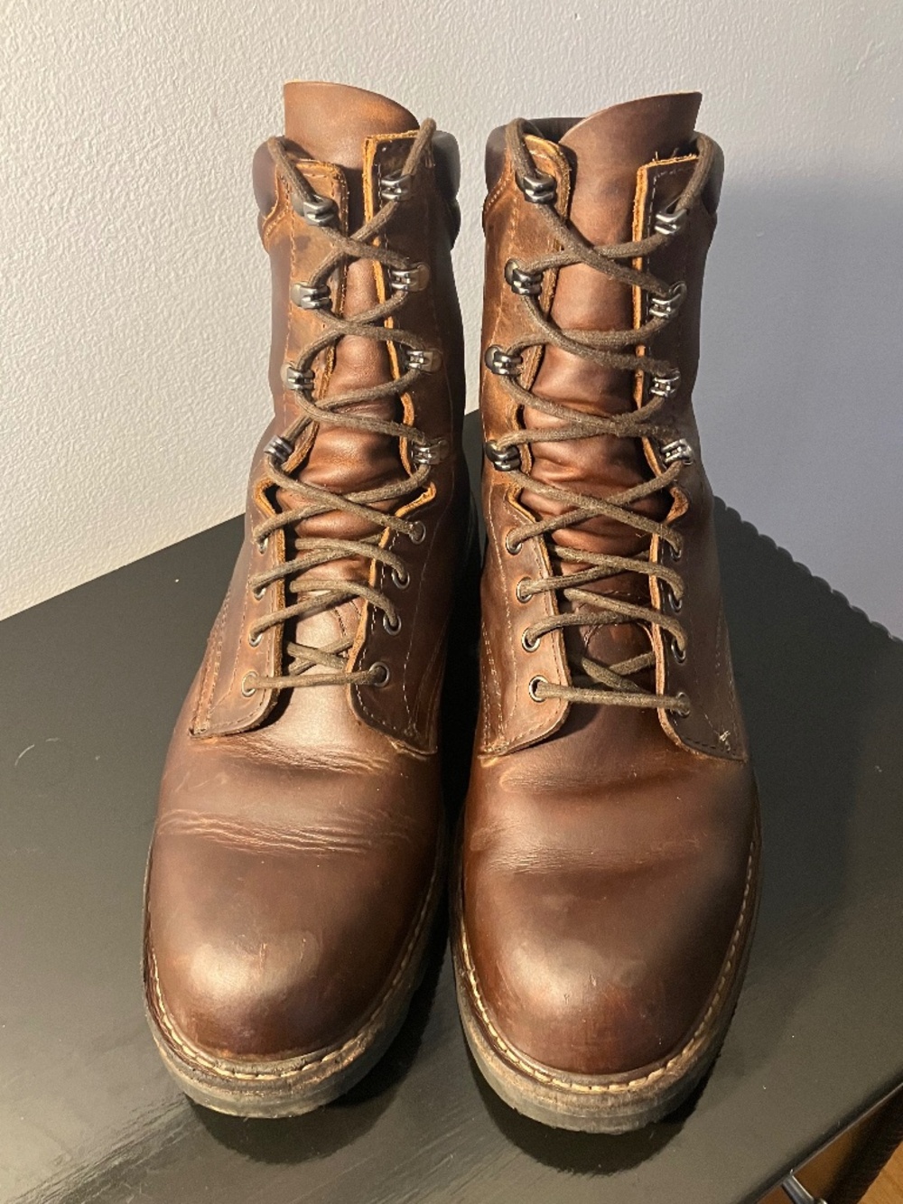 White’s Hillyard 9.5D Men’s (Brown, 8”) Excellent Condition